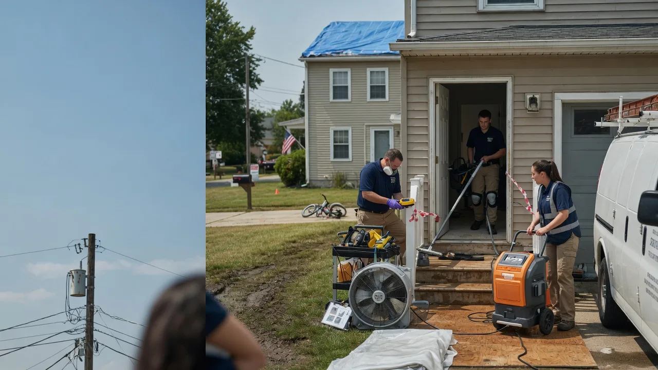 Water Damage Repair in Bement, IL near me